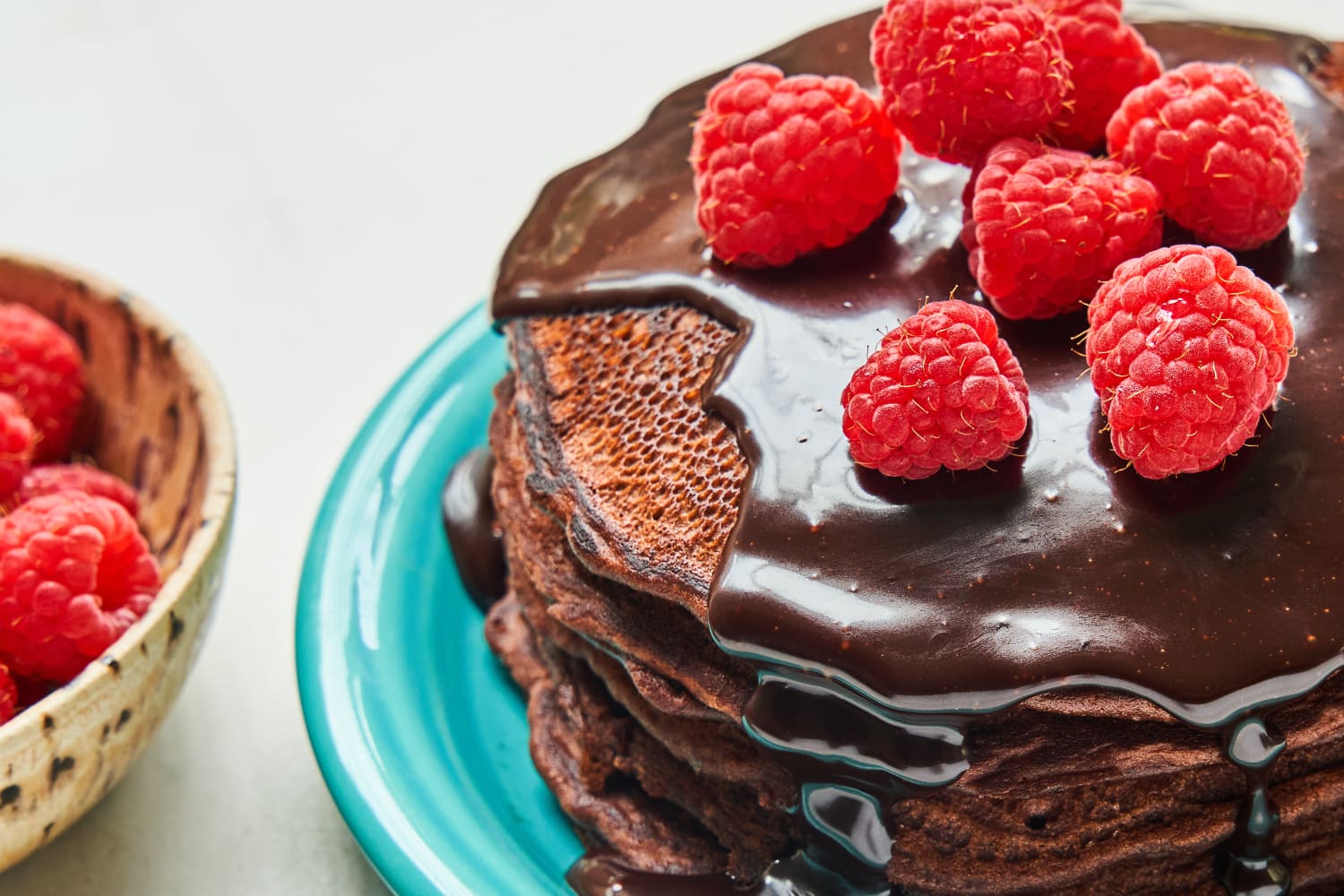 Chocolate Pancakes Recipe (With Fudge Sauce!) The Kitchn